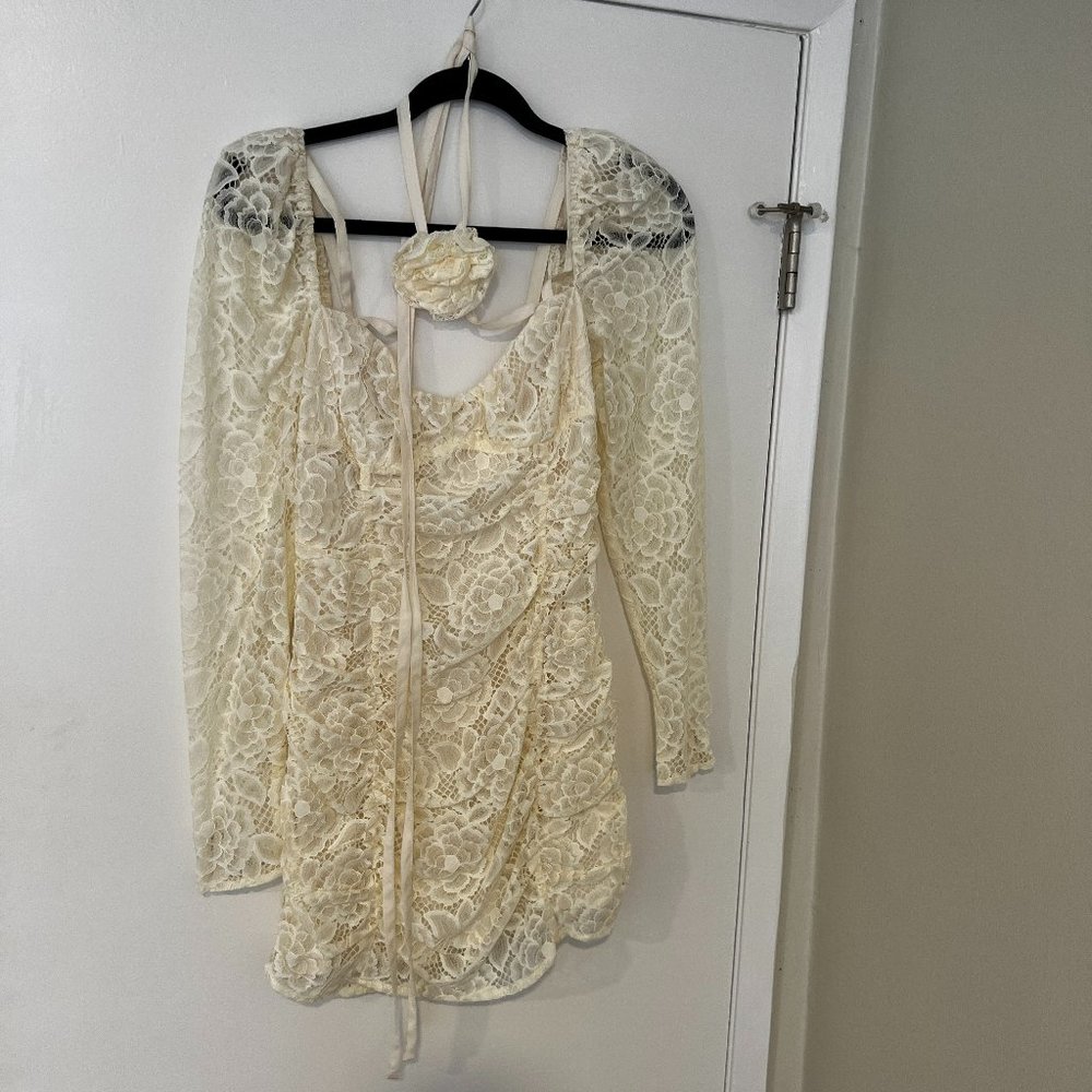 For Love and Lemons Belladonna Mini Dress